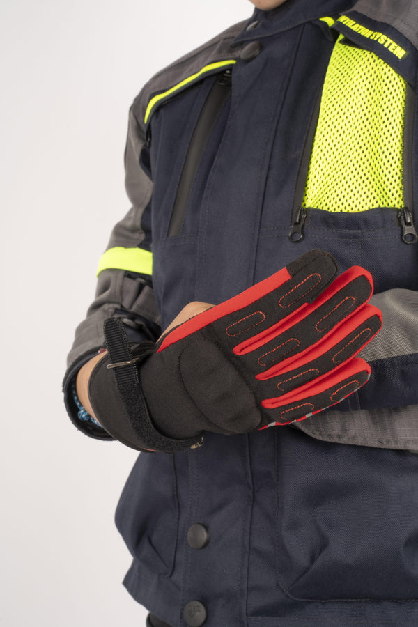 Guantes By City Portland Junior Red