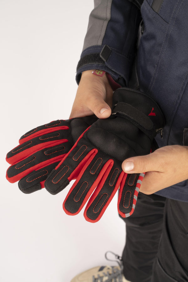 Guantes By City Portland Junior Red