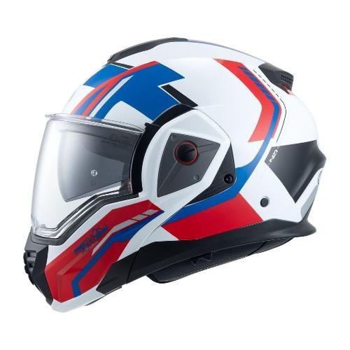 Casco NZI Fastback Duo Shadow White/Red/Blue