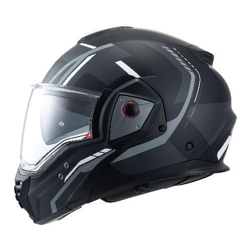 Casco NZI Fastback Duo Shadow Black/Silver Matt