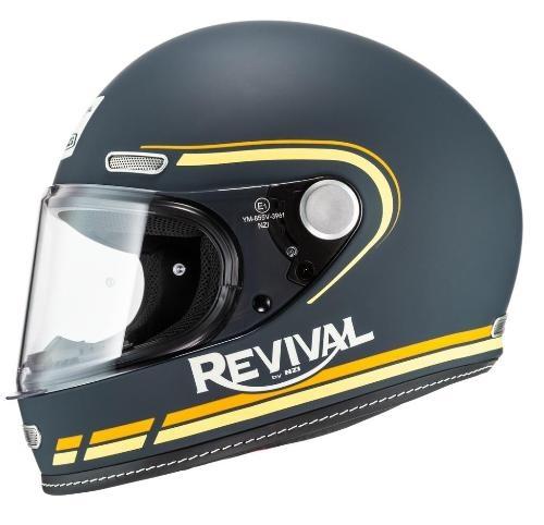 Casco NZI Revival Dark Blue Orange